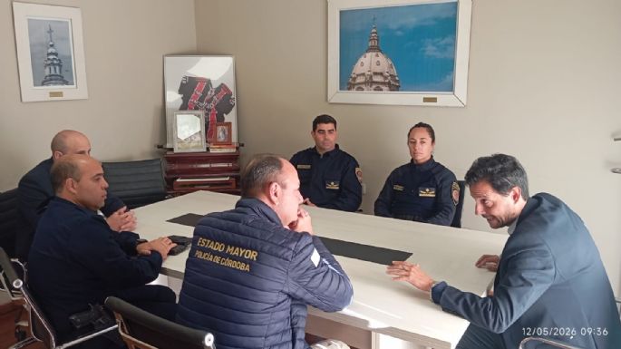 Tagni se reunió con jefes de Policía