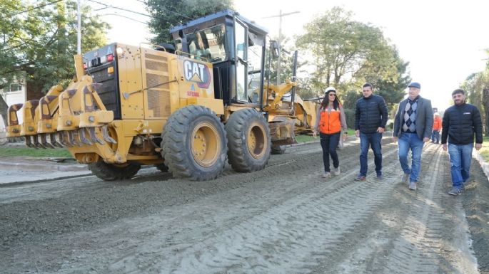 Confirmaron que se llegó a las 200 cuadras pavimentadas: dónde se está trabajando