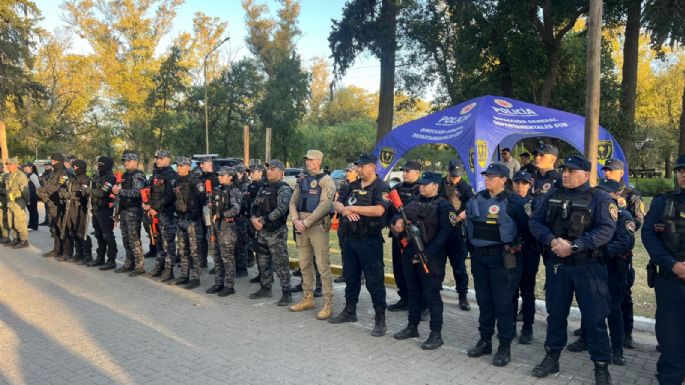 Once detenidos y vehículos secuestrados en un operativo interfuerzas y de saturación territorial
