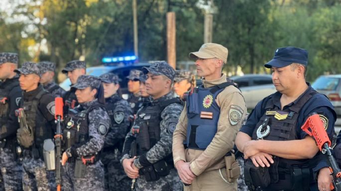 Once detenidos y vehículos secuestrados en un operativo interfuerzas y de saturación territorial