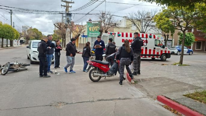 Un herido tras un accidente en barrio Centro Este