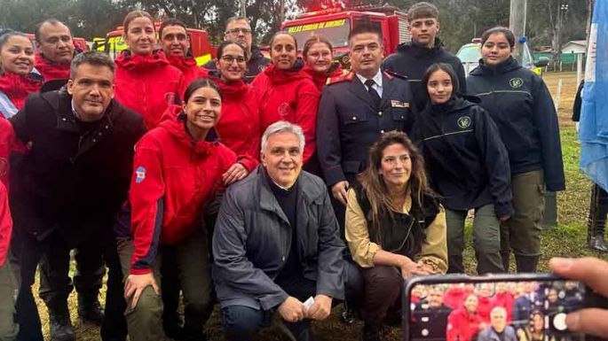 El gobernador inauguró obras y entregó aportes en distintas localidades del interior