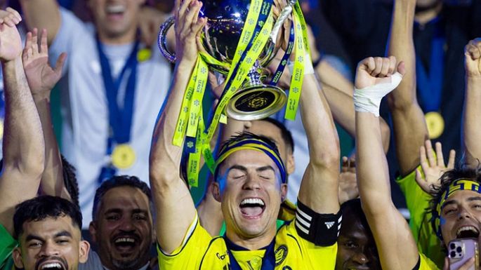 Cristiano Ronaldo fue campeón con Al Nassr