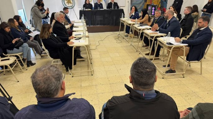 Una sesión especial del Concejo Deliberante en Bomberos