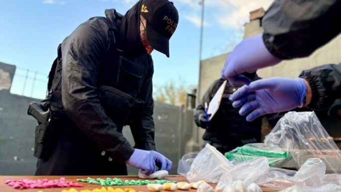 Mujer presa por vender cocaína en su domicilio