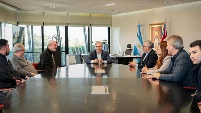 Llaryora recibió a la Pastoral Social