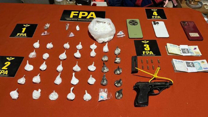 Dos detenidos tras el secuestro de más de 2.000 dosis de drogas