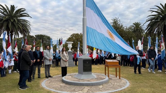 Accastello: “La Patria se construye con paz social”