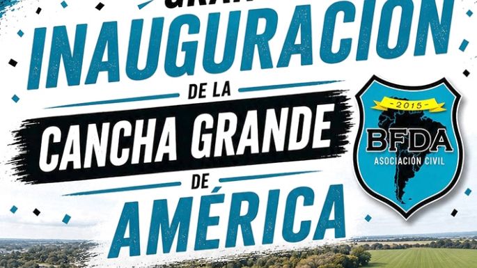 América inaugura la “cancha grande”