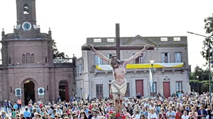 Casi 100 mil creyentes asistieron a la fiesta del Señor de la Buena Muerte