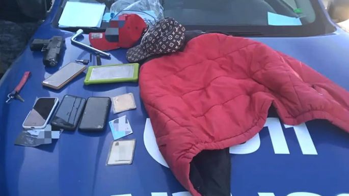 Cuatro detenidos por asaltar a  una conductora de aplicación