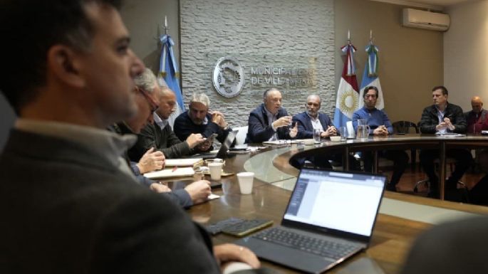 Con ministro provincial, Accastello trabajó una agenda de obras viales e infraestructura básica