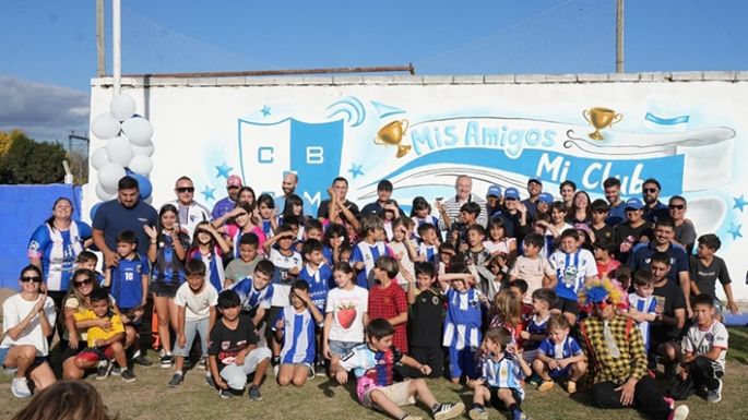 El club de baby fútbol San Martín festejó su cumpleaños número 53