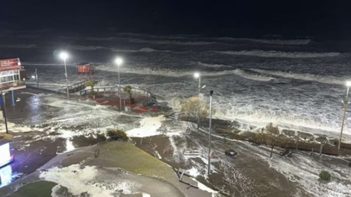 Potente ciclón extratropical devasta la costa bonaerense