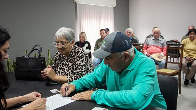 Tienen su escritura