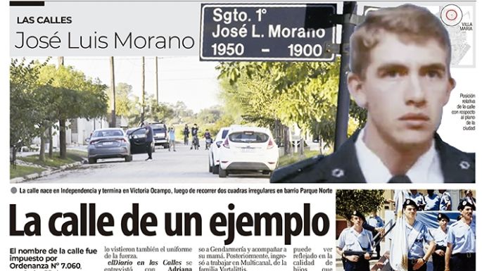 La calle de un ejemplo