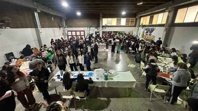 Pintaron las banderas de selecciones
