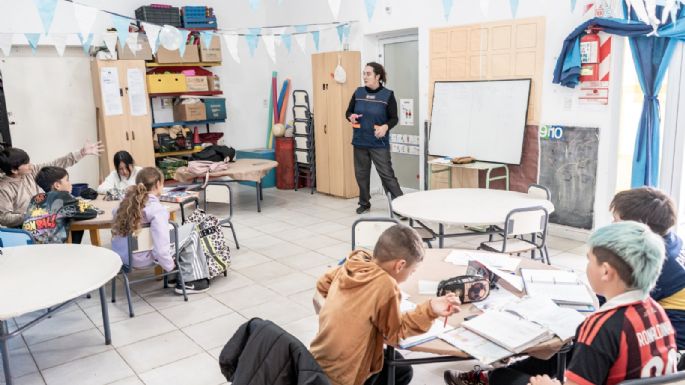 Más de 70 chicos participan de las clases de apoyo escolar