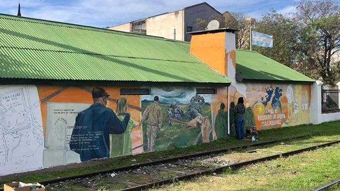 Un mural para nuestros héroes