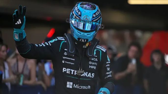 George Russell se quedó con la pole y Franco Colapinto larga en séptima fila