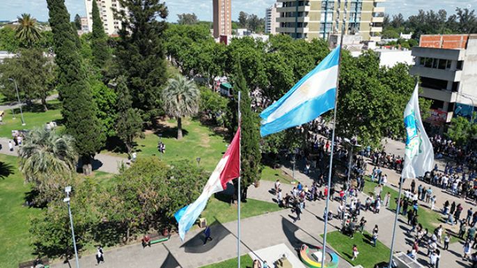 Será sede del acto oficial por el Día de la Bandera