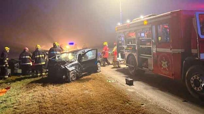 Trágico choque en cadena sobre la ruta 9: un muerto