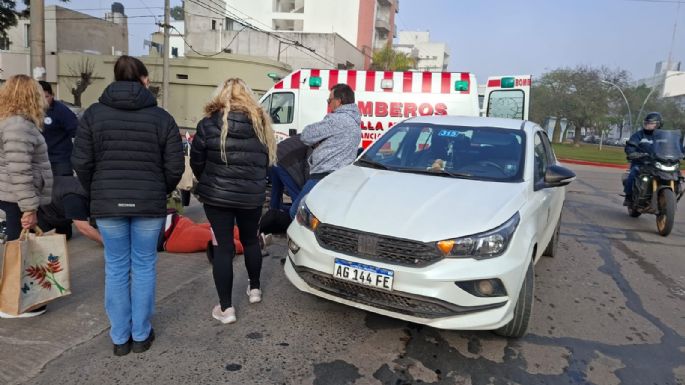Dos heridos tras un choque en medio de la intensa niebla