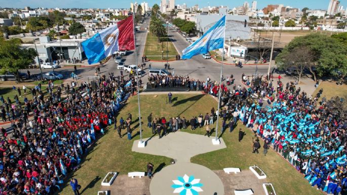 Habrá cortes de tránsito por el acto del Día de la Bandera
