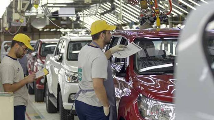 La producción tuvo una caída interanual del 5%