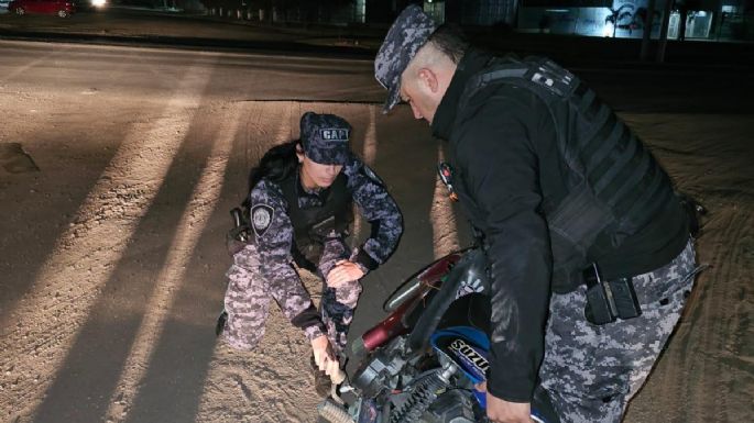 Circulaban en una moto robada días atrás
