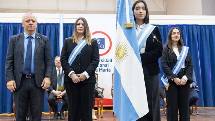 La UNVM presentó a sus nuevos abanderados y escoltas para el período 2026-2027