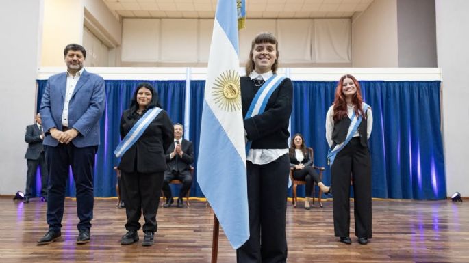 La UNVM presentó a sus nuevos abanderados y escoltas para el período 2026-2027