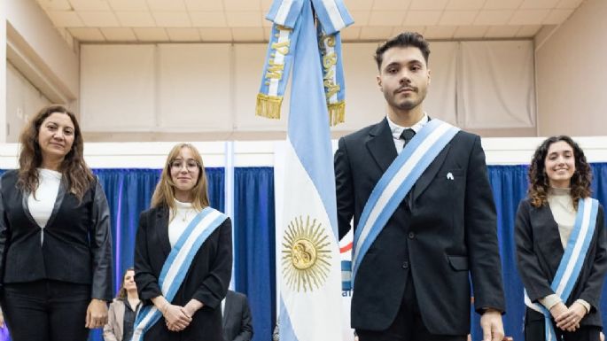 La UNVM presentó a sus nuevos abanderados y escoltas para el período 2026-2027