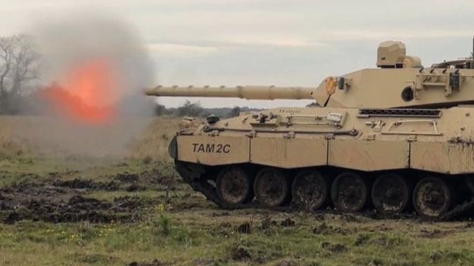 Probaron con tanques la pólvora villamariense