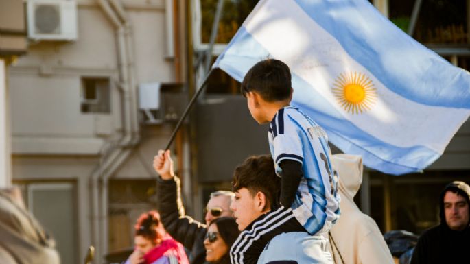 Hinchas villamarienses festejaron el pase de Argentina