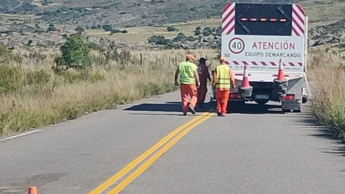Ejecutan un plan integral de señalización en 5.600 kilómetros de rutas provinciales