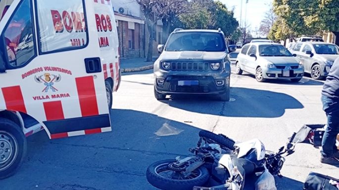 Motociclistas heridos (uno grave) en “los accidente nuestros de cada día”