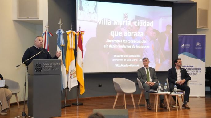 Accastello participó del Congreso Arquidiocesano de la Pastoral de Adicciones
