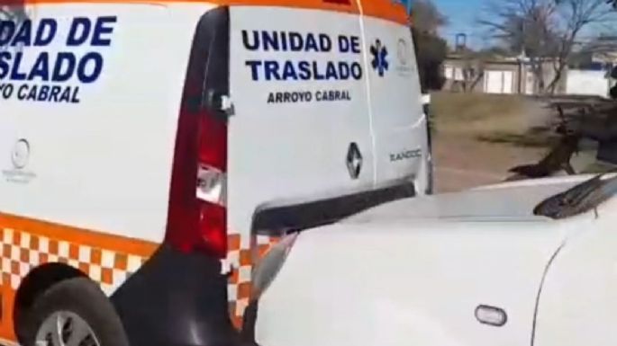 Cuadrúple choque en cadena en avenida Larrabure