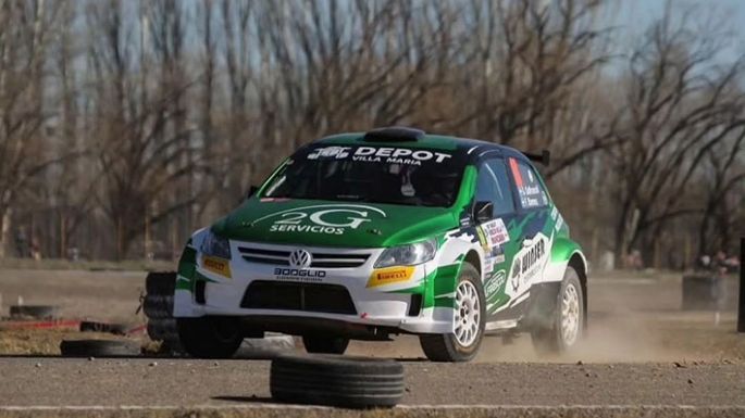 Podio de Galfrascoli en Catamarca