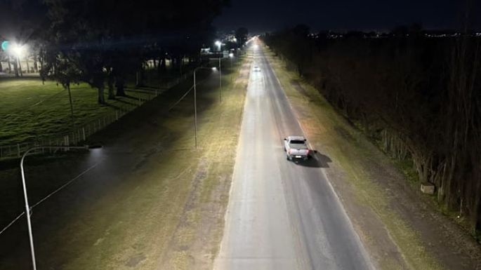 Nuevas luces  led en Ruta 9