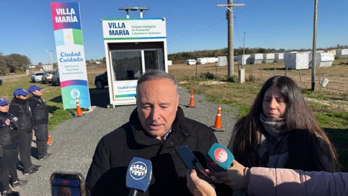 Instalan tótems de seguridad en cuatro accesos de Villa María