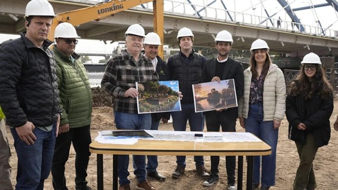 Avanzan obras hídricas del río