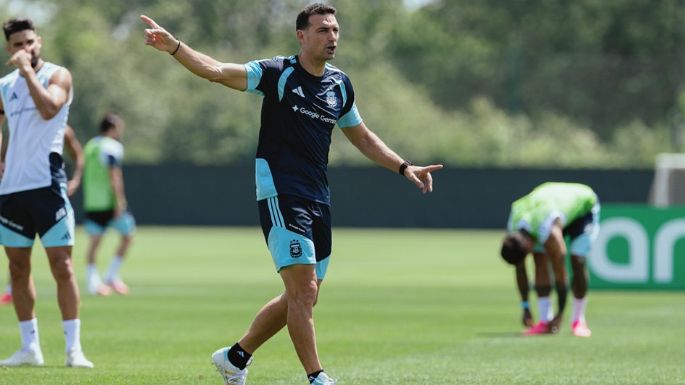 Scaloni mantiene las tres incógnitas