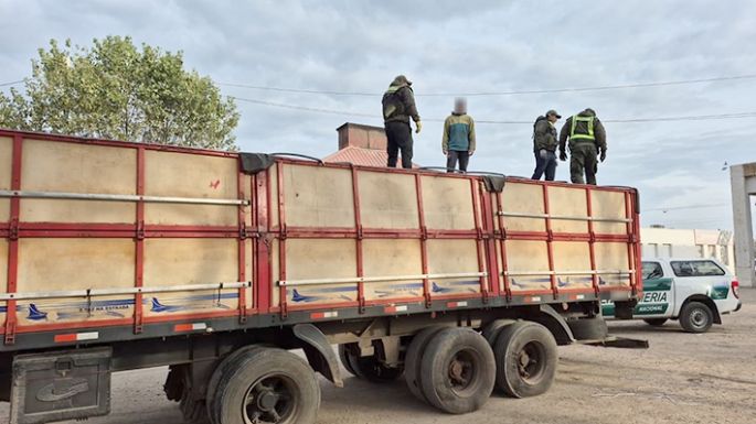 Abandonaron un camión con más de 1.000 litros de éxtasis