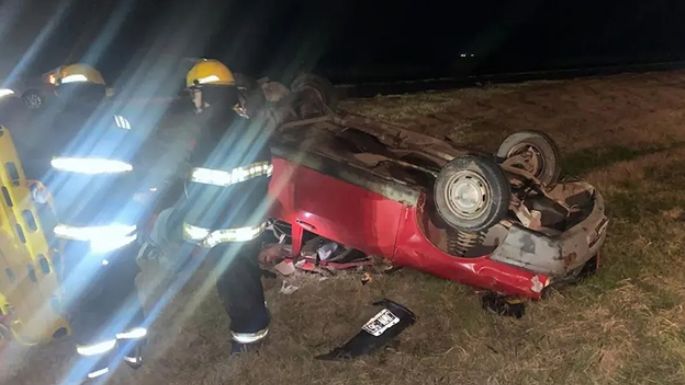 Beba de dos meses murió en un choque sobre la autopista
