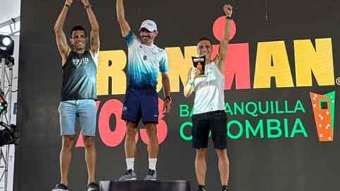 Capriotti fue segundo en Colombia