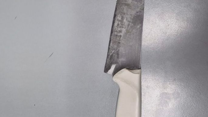 Víctima de robo abordó al ladrón y fue amenazado con un cuchillo