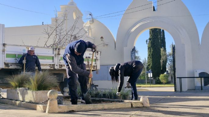 Finalizaron nuevas tareas de mantenimiento en el cementerio La Piedad