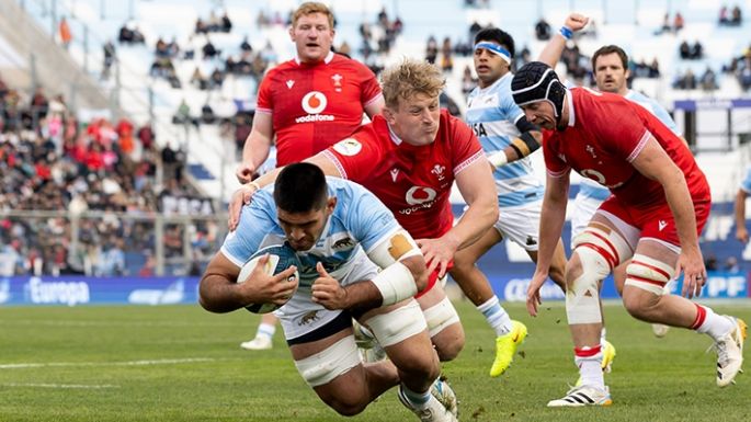 Los Pumas se recuperaron y vencieron a Gales en San Juan